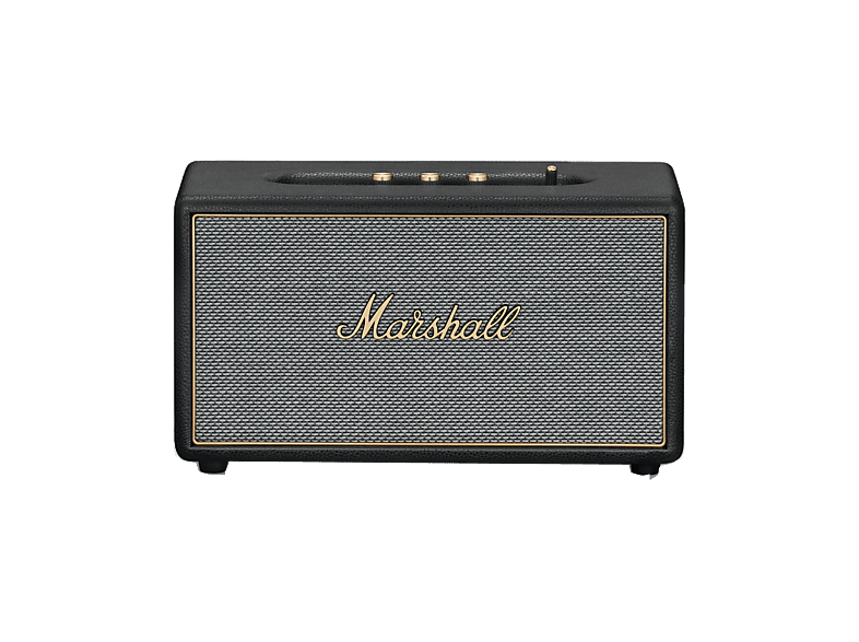 Altavoz estéreo – Marshall Stanmore IV, 110W, 1 woofer clase D de 60W y 2 tweeters 25W, BT, AUX RCA, Negro