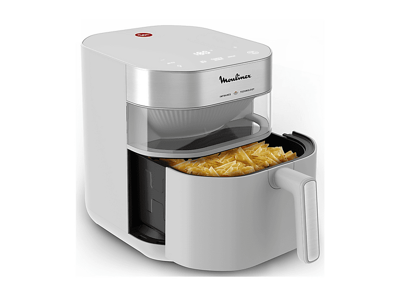 MOULINEX Easy Fry Infrared 7L EZ831G FRIGGITRICE AD ARIA, capacità 7 l, Max potenza 2200 W, Nube