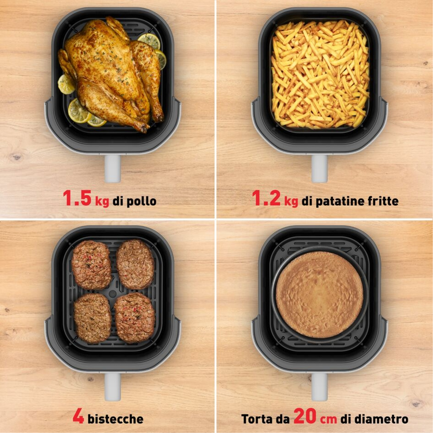 Un pollo intero arrosto con spicchi di limone in un cestello.