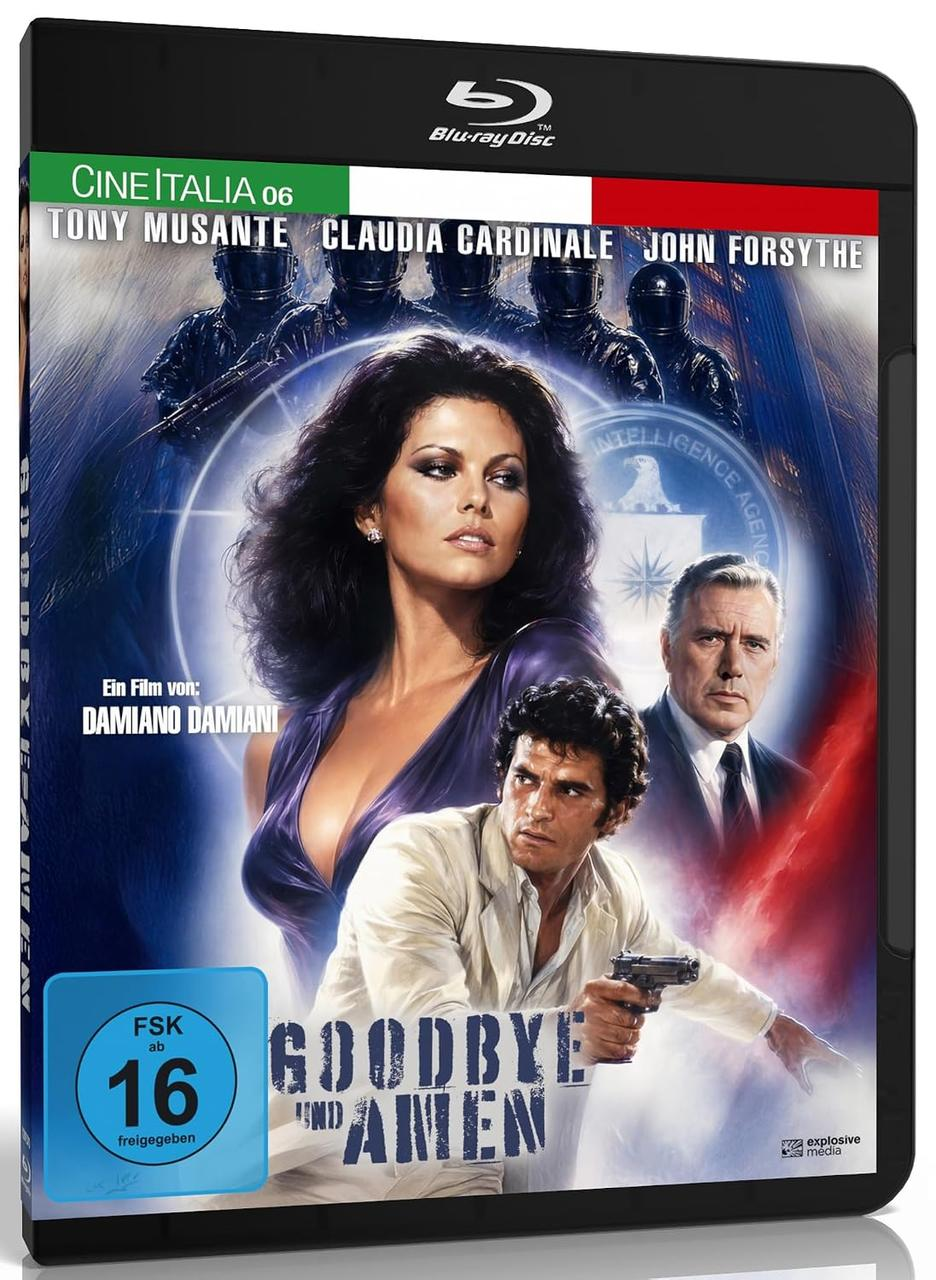 Blu-ray Cover: Claudia Cardinale, Tony Musante, John Forsythe, Geheimagenten.