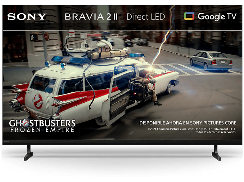 TV LED 55″ – Sony BRAVIA 2 II, Direct LED, 4K HDR Processor X1, Smart (Google TV), TDT HD, DVB-T2, Dolby Atmos, Chromecast, Eco, 55S25M2