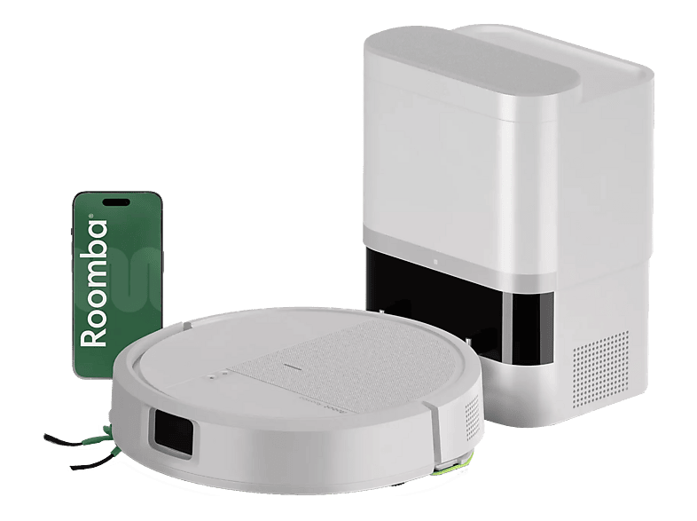IROBOT Roomba 115 Combo Saug‑/Wischroboter + AutoEmpty™ Dock