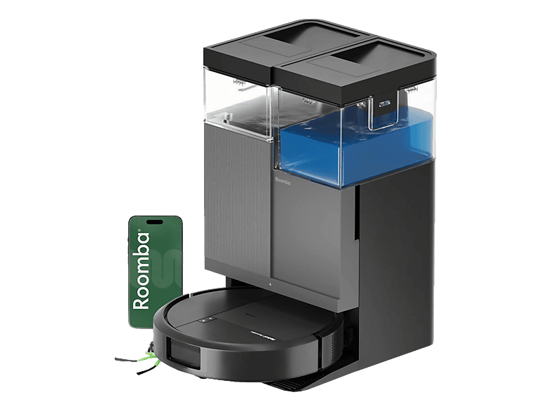 IROBOT Roomba Plus 415 Saug‑/Wischroboter + AutoWash Dock