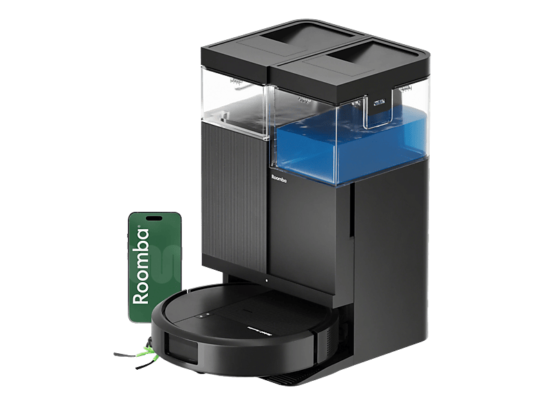 IROBOT Roomba Plus 515 Combo Saug‑/Wischroboter + AutoWash™ Dock