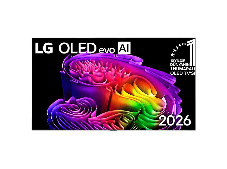 Lg Oled97G64Lw 97 inç 246 Ekran Galeri Tasarım 4K Smart 144Hz AI Sihirli Kumanda webOS26 Oled evo TV