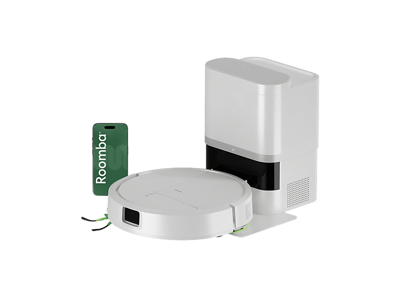iRobot Roomba Combo 115 + AutoEmpty™ Dock Wisch- und Saugroboter (Weiß)