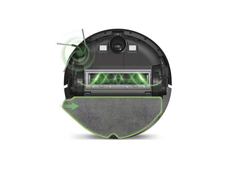 iRobot Roomba Combo 115 + AutoEmpty™ Dock Wisch- und Saugroboter (Schwarz) — Foto 4 von 4