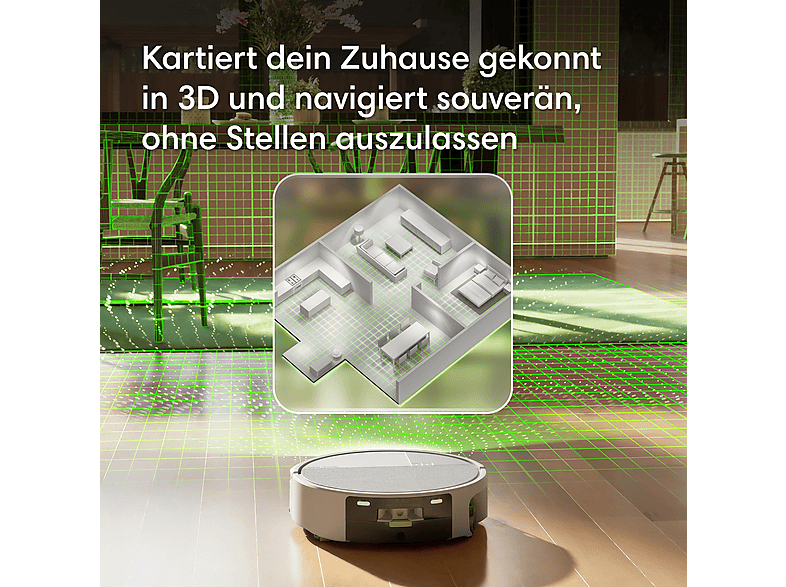 iRobot Roomba Combo Max 775 Wisch- und Saugroboter + AutoWashTM Dock (Weiß); Wisch- und Saugroboter + AutoWashTM Dock — Foto 4 von 5