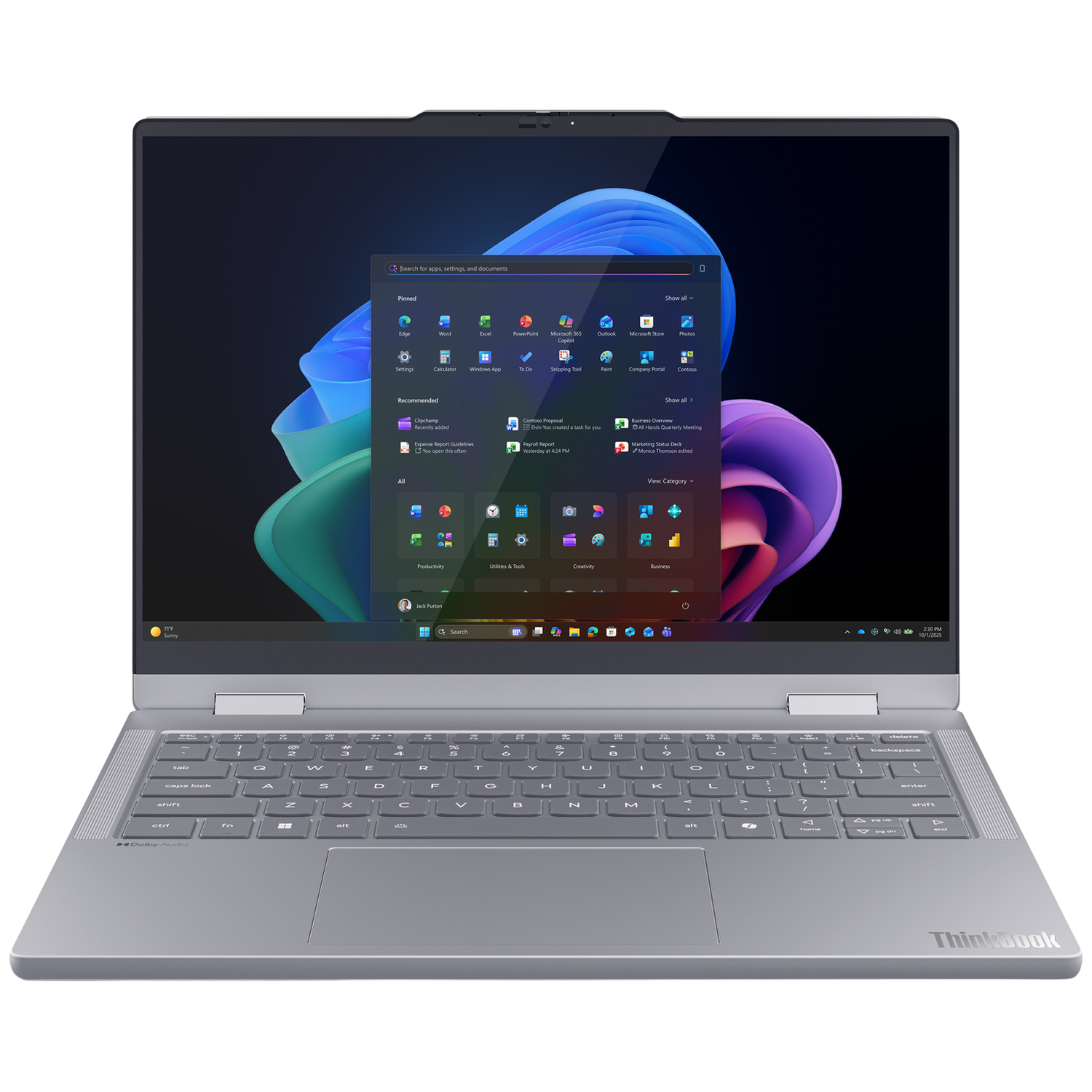 LENOVO ThinkBook 14 2-in-1 G6 IPL - 14 inch - Intel Core Ultra 5 325 - 16 GB - 512 GB - Windows 11 Pro