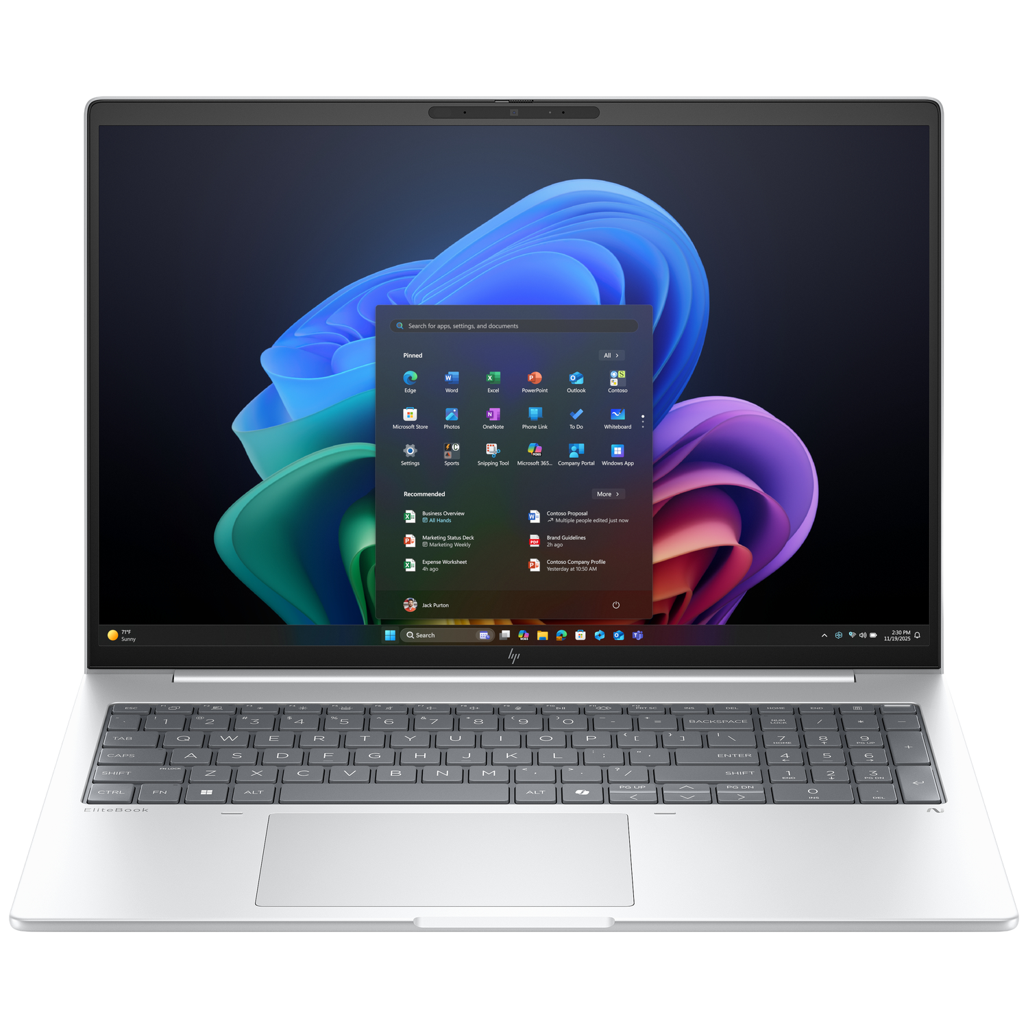HP EliteBook 8 G1i Next Gen AI PC inch WUXGA Intel Core Ultra 7 256V 512 Windows 11 Pro
