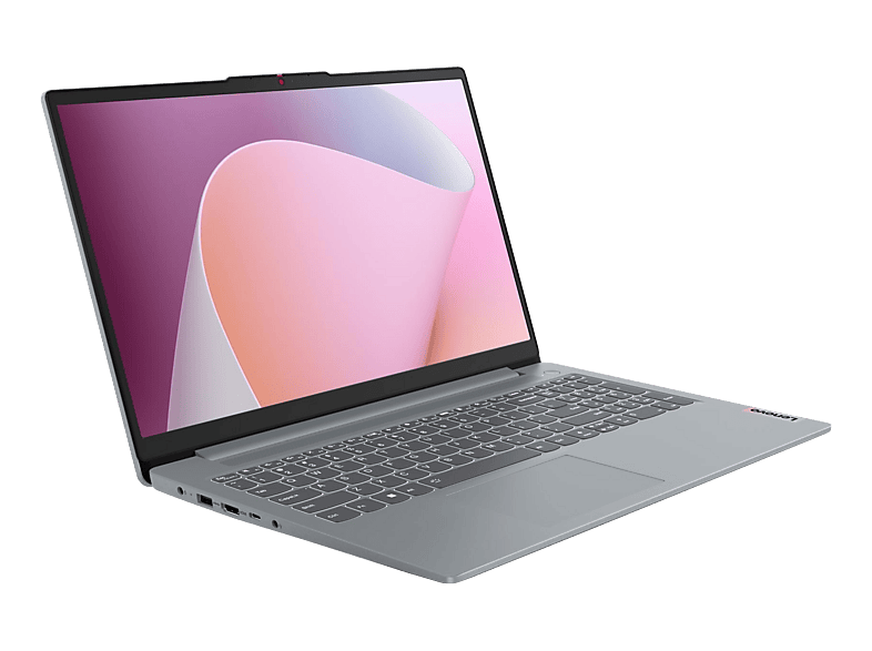 LENOVO-IDEA IdeaPad Slim 3 15AMN8, Notebook, mit 15.6 Display, AMD Ryzen™ 30 Prozessor (4 MB Cache, bis zu 4.1 GHz), 8 GB RAM, 512 SSD, Radeon™ 610M, Arctic Grey, Windows 11 Home