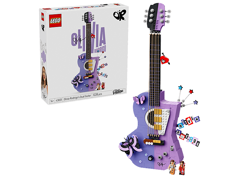 Lego Editions Music 43031 Olivia Rodrigos Gitarre Bausatz