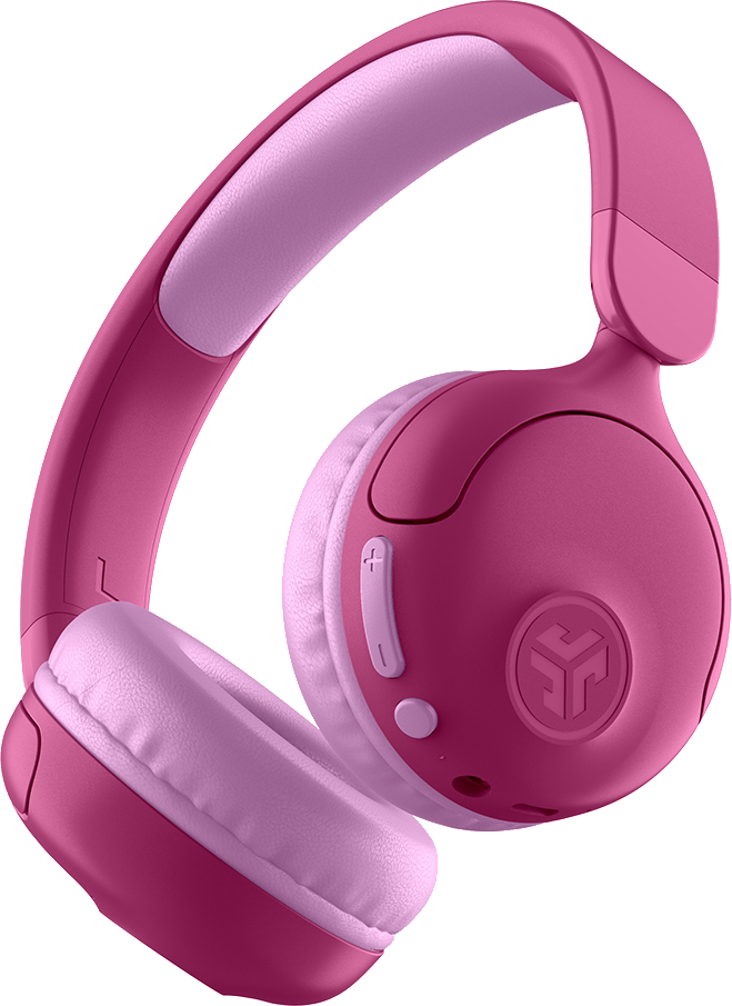 JLAB JBuddies Pop Wireless Headphones - Pink On-ear Hoofdtelefoon Roze