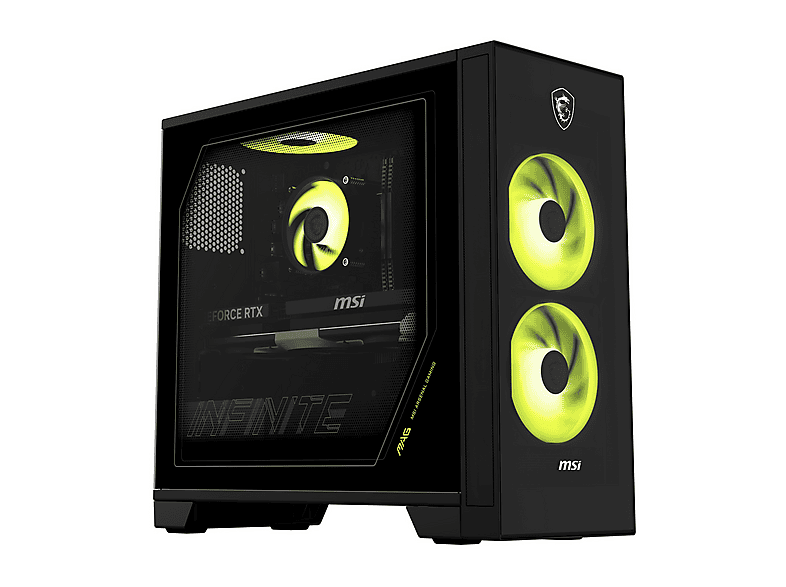 MSI DESKTOP GAMING MAG Infinite S AI 2NVL7-008EU, Intel®, Core Ultra 7 265F, 2.4 GHz, GeForce RTX™ 5060, RAM 32 GB, 1000 GB SSD