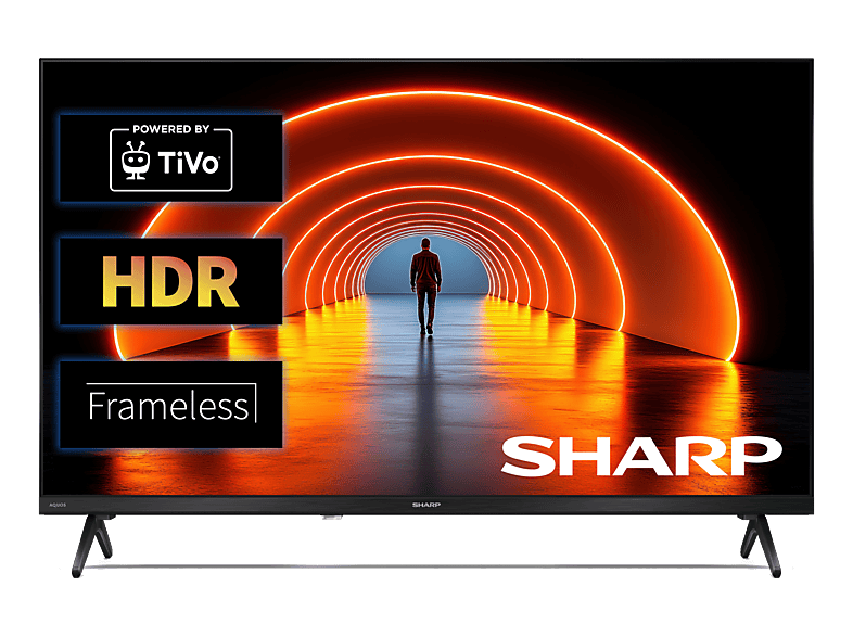 Telewizor LED SHARP 32HF2465E 32" HD Google TV HDR10 Czarny