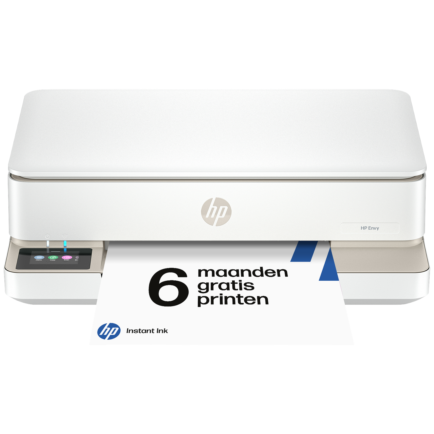HP Envy 6132e - Instant Ink Printen Kopiëren En Scannen Inkt All-in-one-printer Bianco