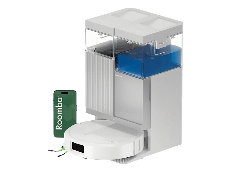 IROBOT Roomba Plus 415 Saug‑/Wischroboter + AutoWash Dock