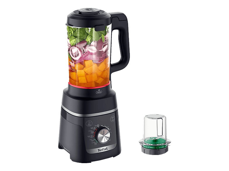TEFAL BL5768CH Blendforce Cook Standmixer Schwarz (1000 W, 1.75 l)