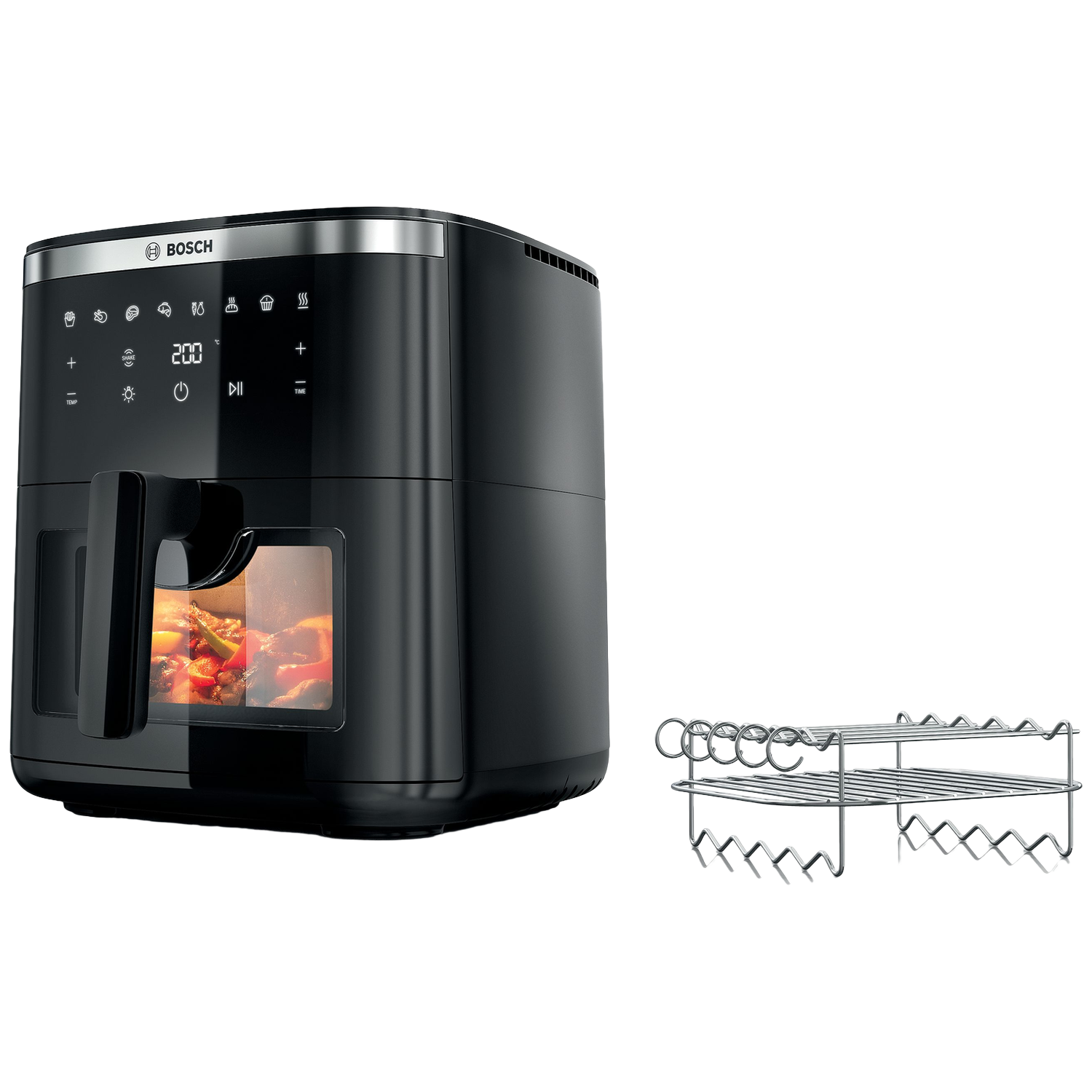 Bosch Maf671b1 Heteluchtfriteuse 72 L 1800 W Aantal Frituurmanden: 1
