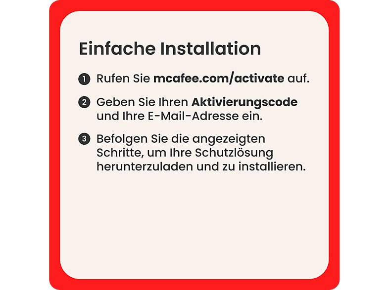 McAfee Internet Security 3 Geräte - 1 Jahr für Windows, macOS, Android, iOS, ChromeOS [Download Code]; Electronic Software Download — Foto 4 von 4