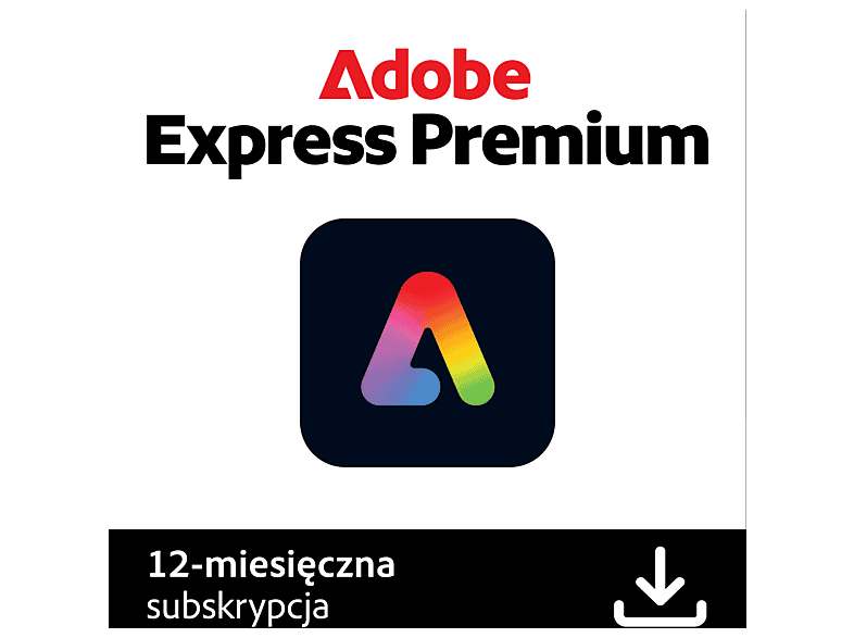 Kod aktywacyjny ADOBE Program Express Premium 12 miesięcy