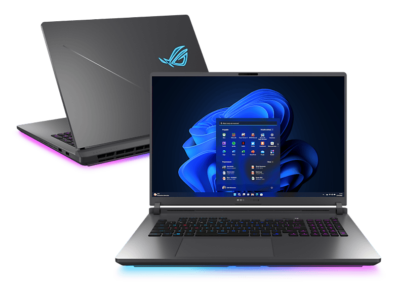 Laptop ASUS ROG Strix G18 G815LW-SA303W 2.5K / Intel® Core™ Ultra 9 290HX Plus 32 GB RAM 2 TB SSD GeForce RTX™ 5080 Windows 11 Home Szary