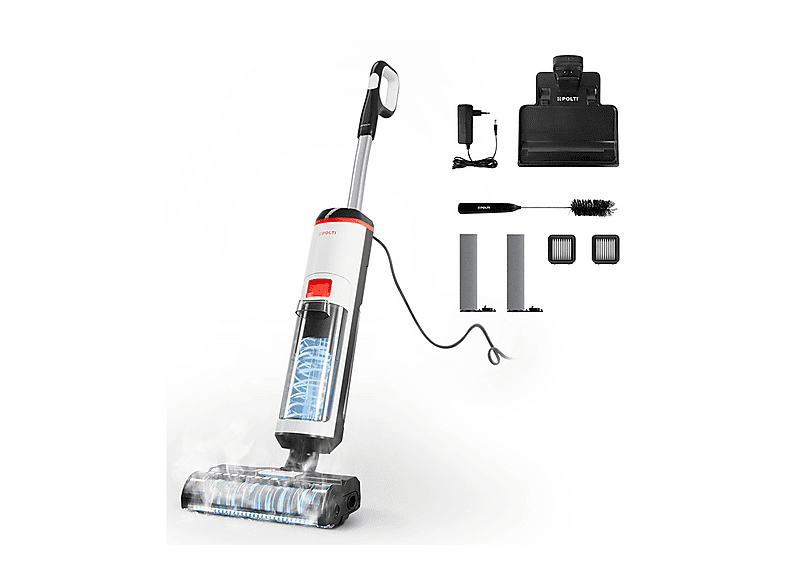 LAVAPAVIMENTI POLTI RollySteam WD10, Potenza 750 W, Bianco