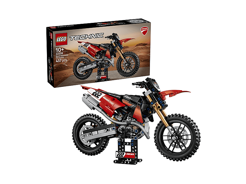 COSTRUZIONI LEGO Technic Moto Ducati Desmo450 MX Factory - 42238
