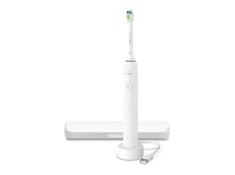 Philips 3100 HX4033/21 Wiederaufladbare Zahnbürste Elektrische Zahnbürste Weiß