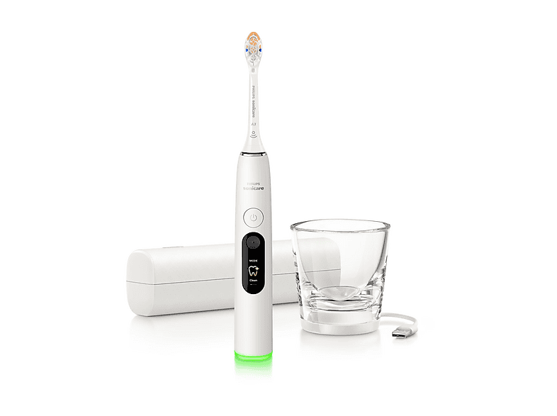 Philips HX8513/11 DiamondClean 8500 Elektrische Zahnbürste Weiß
