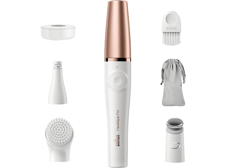 Braun Epilierer "FaceSpa Pro 912" 1 Stk. Aufsätze mit 3 Extras