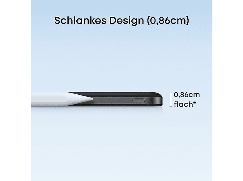 Anker Powerbank Slim Nano, 5000mAh, Magnetisch, Schwarz — Foto 2 von 5