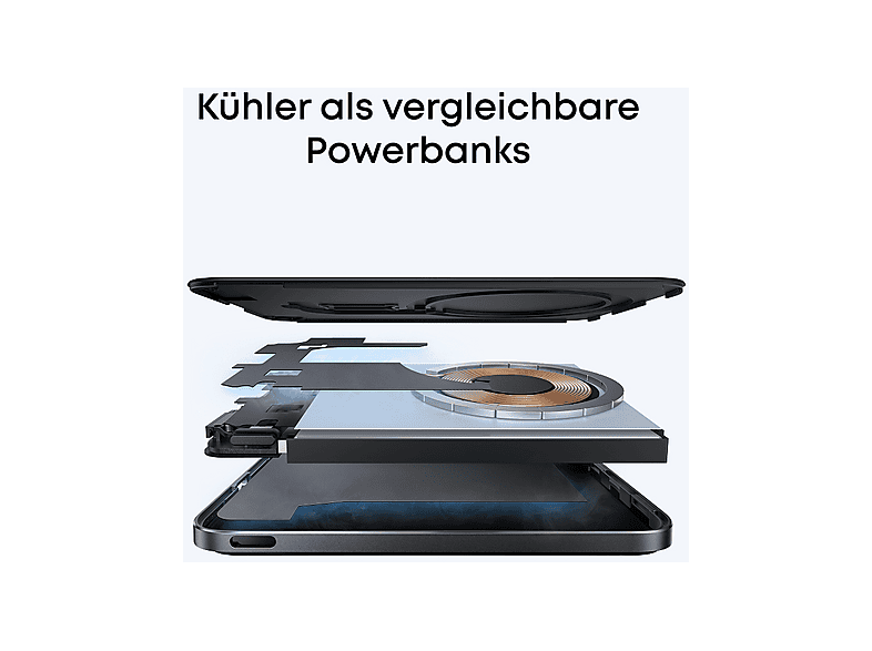Anker Powerbank Slim Nano, 5000mAh, Magnetisch, Schwarz — Foto 3 von 5