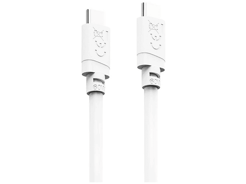 Kabel USB-C HAMA 60W 2m Biały