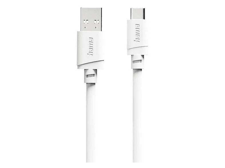 Kabel do szybkiego ładowania HAMA USB-A USB-C 2m Biały