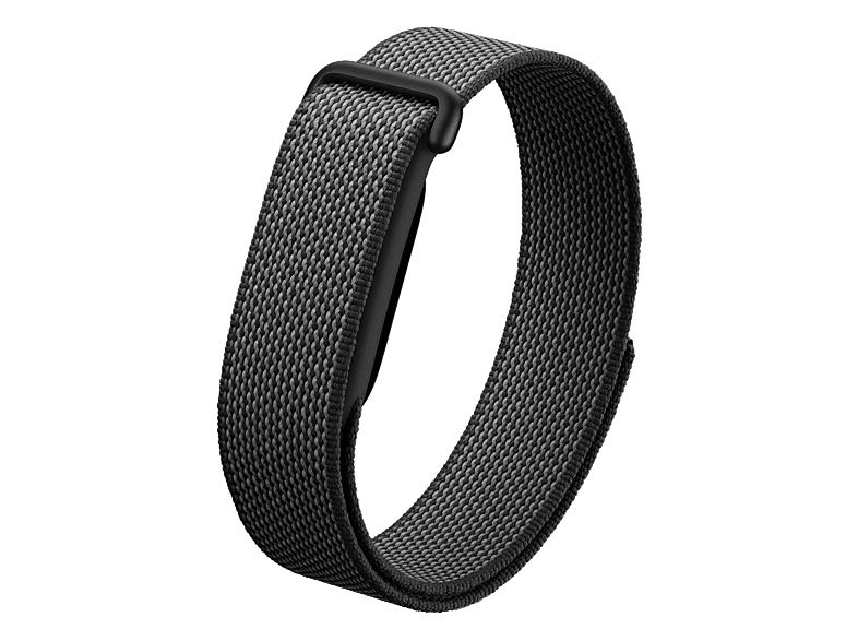 Pulsera de actividad - Google Fitbit Air, Obsidiana, 130 210 mm, 7 días Autonomía, Asesoramiento Personalizado basado en IA