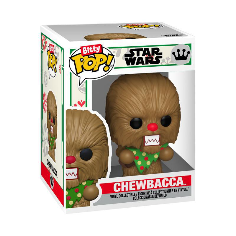Chewbacca Bitty Pop! Vinyl Figur in OVP, Star Wars.