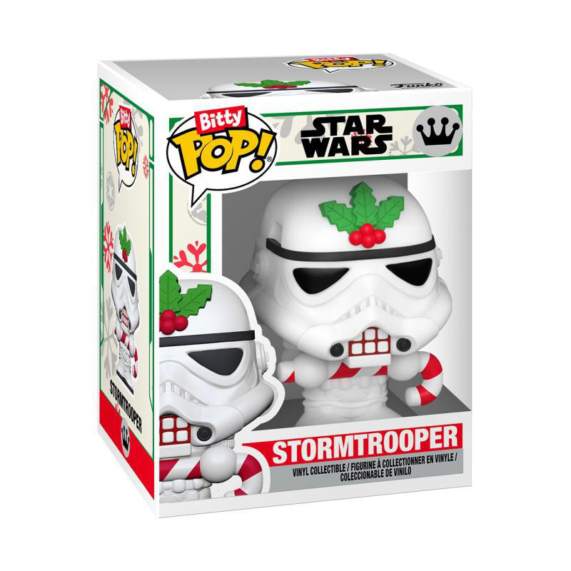 Funko Pop! Star Wars Bitty Stormtrooper Vinyl Figur in Weihnachtsbox.
