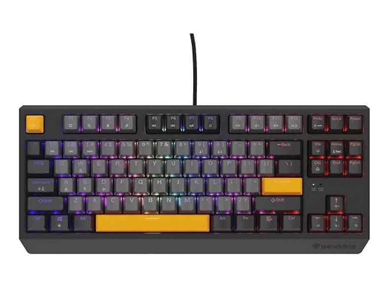 Genesis Thor 230 TKL US RGB Outemu Red Szary