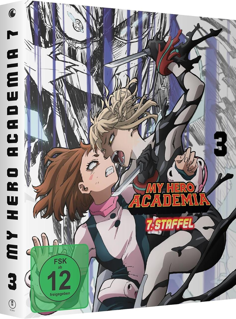 Anime-Cover: Zwei weibliche Charaktere im Kampf, eine mit Messer.