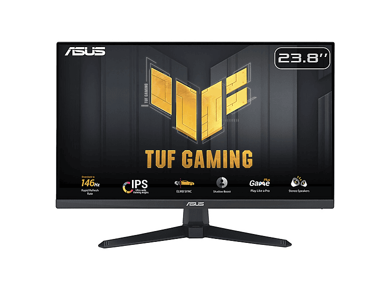 Monitor ASUS TUF Gaming VG249QE5A 23.8 FHD IPS 1ms 146Hz Flicker-free Low Blue Light Czarny