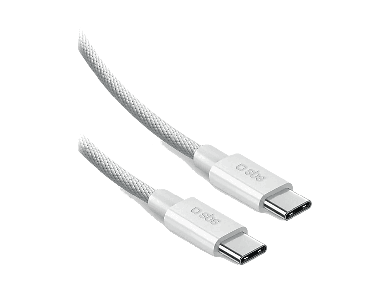 SBS USB-C do USB-C 240W 2m Biały