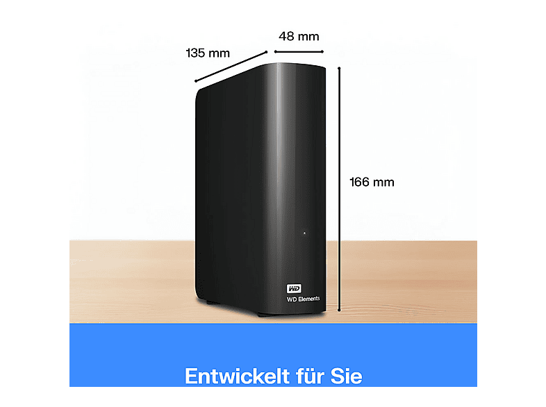WESTERN DIGITAL 8TB WD Elements Desktop Externe Festplatte USB 3.0 — Foto 2 von 5