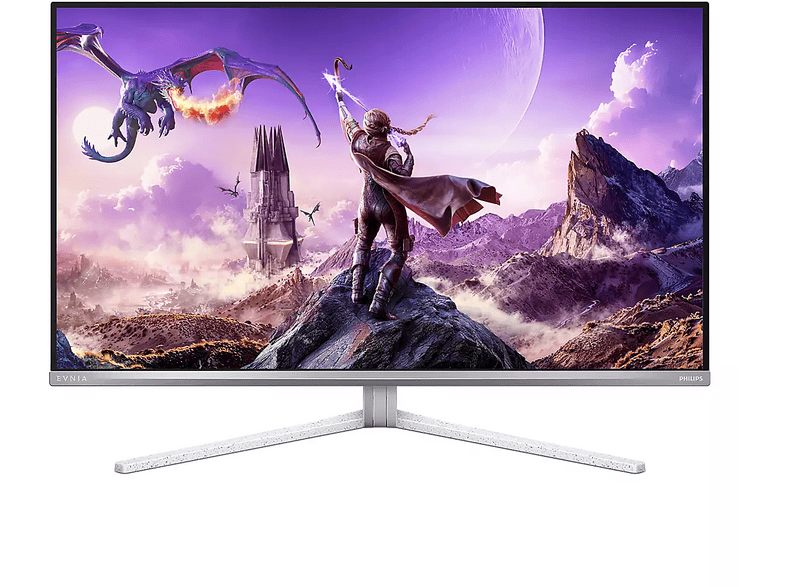 PHILIPS 32M2N8900P/00 31,5 Zoll Monitor, UHD 4K, 0,03 ms Reaktionszeit, 240 Hz, Weiß — Foto 4 von 4