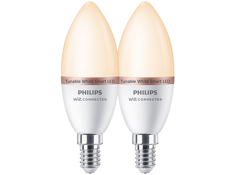 Philips Smart Lighting Kaarslamp E14 2-pack