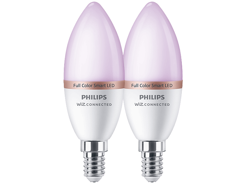 Philips Smart Lighting Ampoule LED Bougie E14 Lot de 2