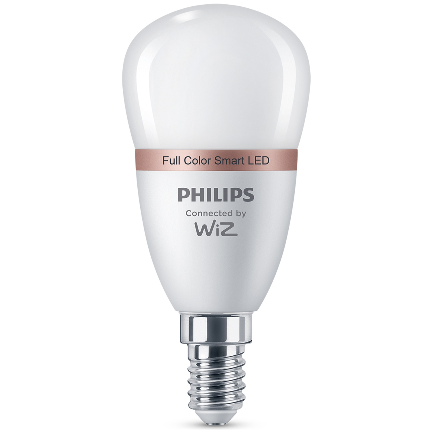 Ampoule LED intelligente blanche Philips à culot à vis.