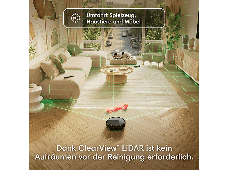 iRobot Roomba® 415 Combo + AutoWash Dock Saug- und Wischroboter (Schwarz) — Foto 4 von 5
