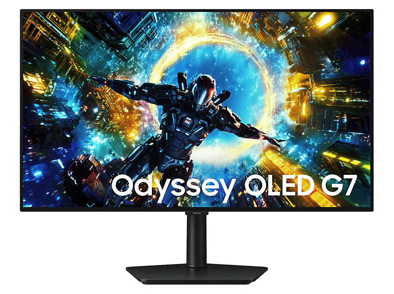 Monitor SAMSUNG Odyssey OLED G7 LS32HG730SUXEN 32 UHD 4K 0.3ms 330Hz FreeSync Premium Pro G-Sync Czarny