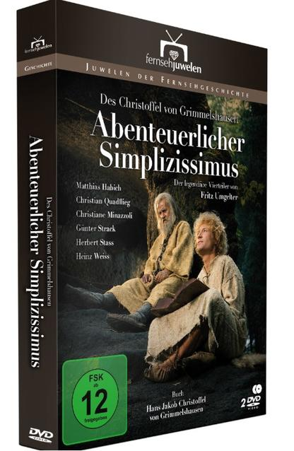 DVD-Cover mit zwei Männern in historischen Kostümen, die im Wald sitzen.